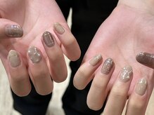 ミライ トータルビューティーサロン(mirai)/チェックネイル♪