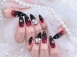 赤 黒 グラデーション
