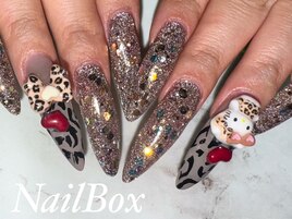 ロングネイル◇長さ出し1本￥770