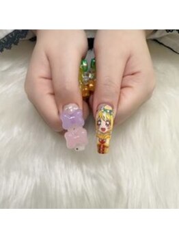 プリュム(Plume)/3D/推しネイル/キャラクター