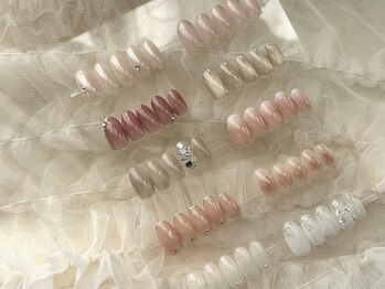 ホワイトペーパー エダメ(white paper/EDAME)の写真/《選べるデザイン》人気の定額コース★トレンドから定番アートまで幅広いデザインを40種類以上ご用意！