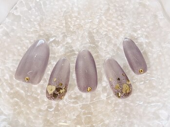 ハートホロネイル