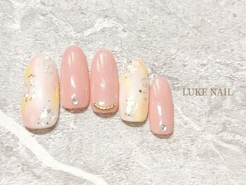 パラジェル・フィルイン導入店　LUKE NAIL Ginza【ルークネイルギンザ】/シンプルアートコース