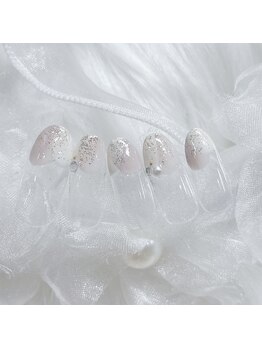 4月オフィスネイルサンプル