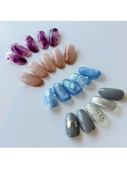 エクラ(Eclat)の写真/【楽々園駅徒歩3分】駅チカで好立地◎豊富な種類の定額デザインが大人気☆彡地域最安値ネイル!ハンド4500円