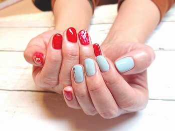 シスターガーデン(Sistergarden)/アシンメトリーネイル