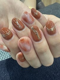 タイダイネイル♪