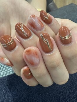 ネイルモア 三軒茶屋店(NAIL moA)/タイダイネイル♪