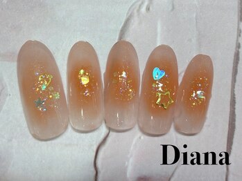 ディアナ ひたちなか高場店(DIANA)/定額ネイル 7700円 A‐155