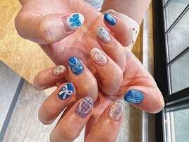 推しニュアンスネイル