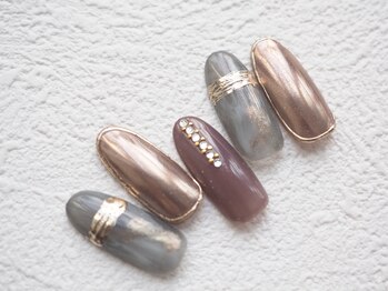 ルームイチマルニ バイ マルメネイル(room102 by malmonail)/定額¥13200 担当:澁谷