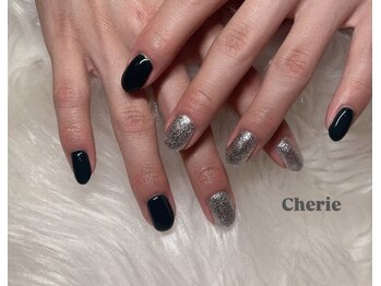 シェリエ(Cherie)/メンズネイル/シルバー