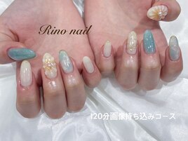 和柄ゴールドネイル　70337