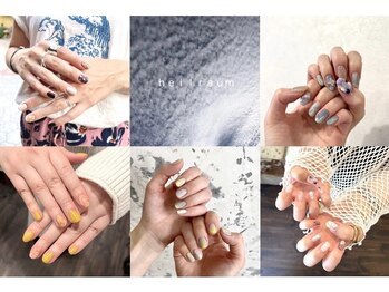 ハイルラウム(heilraum)の写真/お爪が小さくてお悩みの方や伸ばせない方にもオススメ◎ちび爪・丸爪でもぴったりかわいく仕上げます♪