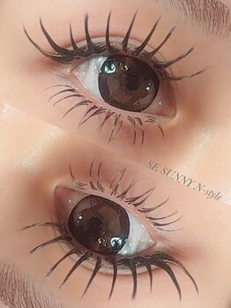 セサニーエヌスタイル(SE SUNNY N-style)/韓国風束感 ボリュームラッシュ