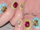 コラールネイル 本町(Colar Nail)の写真/カラーやパーツを豊富にご用意♪マグネットカラーは70色以上のバリエーションをご提供させて頂きます☆