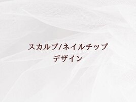 スカルプ　ネイルチップ