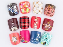 ネイルサロン ブランアンジュ(Blanc Ange)/フットジェルAアート