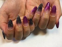 ラウト デコレーションアンドネイルサロン(Lauto Decoration&Nail Salon)/ラメグラデーションネイル
