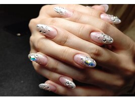 スカルプウエディングネイル♪