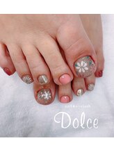 ドルチェ 久留米花畑店(Dolce)/フラワーフットネイル