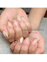 アンシャルマンネイルスタジオ(Ann charmant nail studio)/セレクトアートコース¥6,800～
