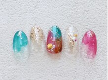 セラピッシュネイル (therapish nail)/プレミアムプラスコース　￥7700
