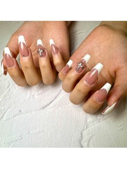 エルネイル バイ ファースト(el.NAIL by1st)/フレンチネイル+ベース有