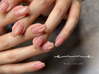 エンネ(enne)の写真/【美しく品のある手元を叶える上質ネイルサロン】自爪を労わるフィルイン施術でケアしながら手元美人へ◎