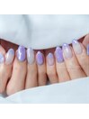 紫陽花カラーネイル