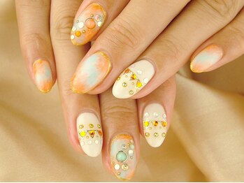 フォア ネイル(FOI NAIL)/クーポン+アートでさらに豪華に