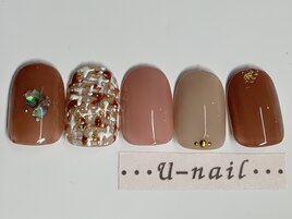 立体ツイードネイル