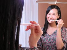 銀座deホワイトニング　/【SETP7】口内を洗浄して終了