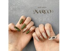 ネイルサロン マルコ(nail salon MARCO)/ニュアンスレオパード