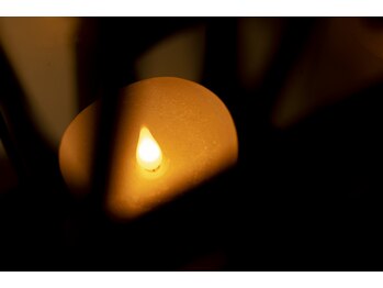 ポーラ ルミアスボーテ 三郷中央西口店(POLA Lumias Beaute)/キャンドルのゆらぎ