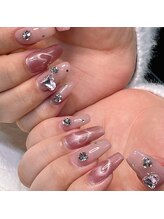 シュシュ(Chou chou)/ハートマグ×キラキラパーツ