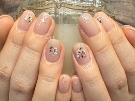 お花見ネイル/春ネイル