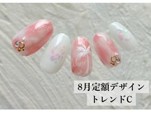 ワンフォアスマイル 北谷店(One for smile)/8月の定額ネイルデザイン☆