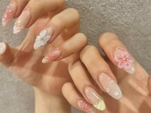 サイン(sin.)/3Dフラワーネイル