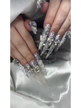 クロスネイル 渋谷店(CROSS nail)/ゴージャスロングネイル