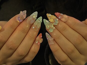 ベルネイル 池袋(Belle Nail)/キラキラネイル
