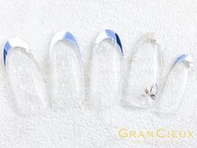 クアトログランシュ 青葉台(QUATRO×GranCieux)/初夏の大人フレンチネイル