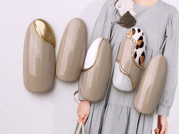 ネイルサロンフォーユー(for u)/レオパードネイル♪￥6980