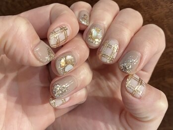 アンベリール 龍ヶ崎の写真/《龍ヶ崎》定額コースが充実☆色変えOK！お得なクーポン有♪毎月変わる定額デザイン★初回オフ無料◎