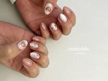 アントレッド(entraide)/バレンタインネイル