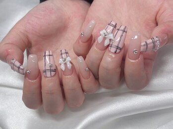 チェミールエテ(CHEMIR.ete)/スカルプ長さ出し持ち込みアート