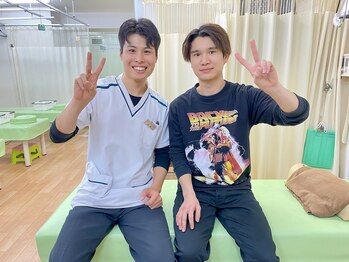 きぼう鍼灸整骨院/お客様との写真