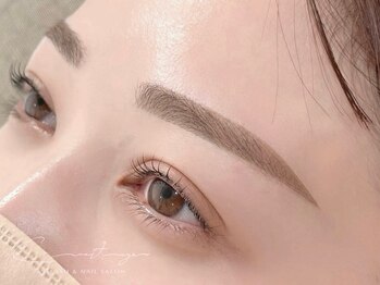クレセント 大橋店(Crescent)の写真/輪郭やパーツバランスを元に、お一人おひとりに似合う美眉デザインをご提案♪まつ毛パーマとセットも◎