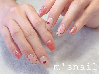 エムズネイル 高木店/シンプル可愛い!