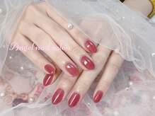 エンジェルネイルサロン(Angel nail salon)/クリスマスXくすみカラー